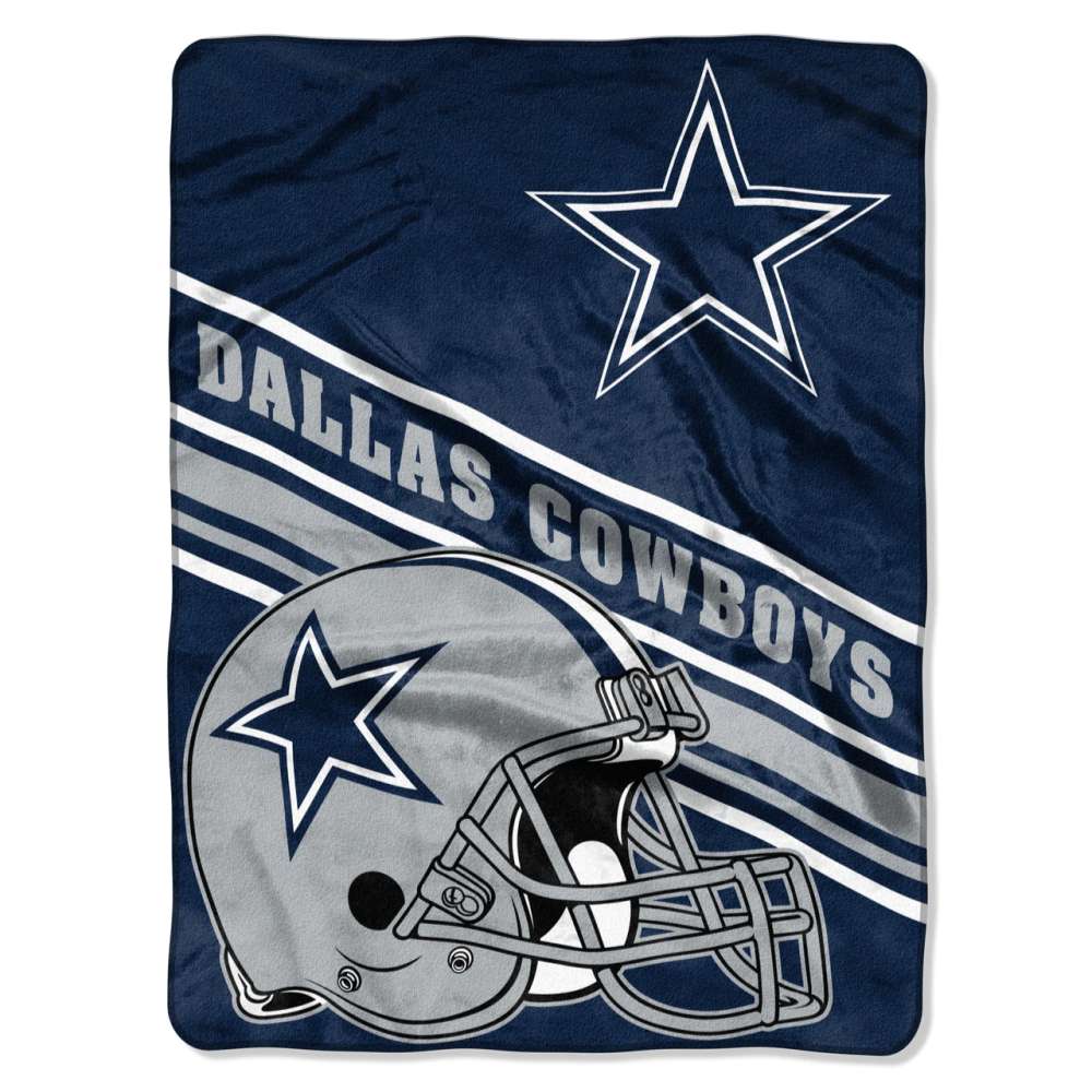 Dallas Cowboys Blanket 60x80 Slant Design - SWIT Sports