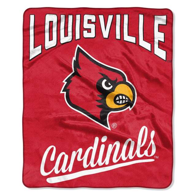 Louisville Cardinals Throw Blanket 50x60 Alumni Design - SWIT Sports