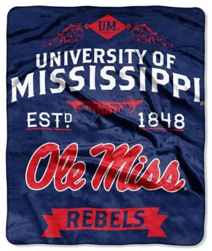 Mississippi Rebels Blanket