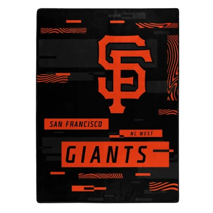 San Francisco Giants Blanket 60x80 Raschel Digitize Design