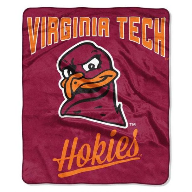 Virginia Tech Hokies Throw Blanket 50x60 Alumni Design SWIT Sports