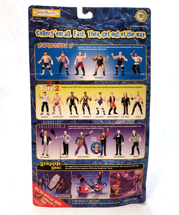 WWF Double J Jeff Jarrett Superstars Series 6 Action Figure 1998 SWIT