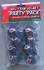 Chicago Bears Team Helmet Party Pack