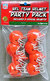 Cleveland Browns Team Helmet Party Pack