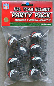 Denver Broncos Team Helmet Party Pack