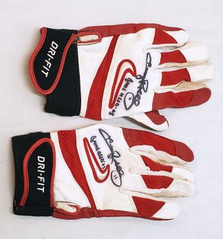 Jimmy Rollins Autographed Gloves