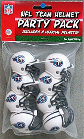 Tennessee Titans Team Helmet Party Pack