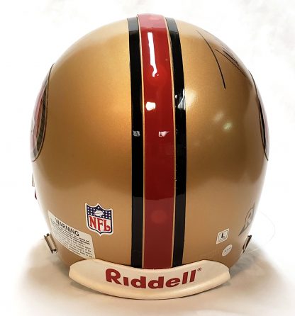 Terrell Owens 49ers Autographed Helmet