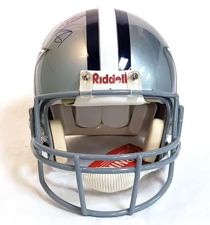 Terrell Owens Cowboys Autographed Helmet