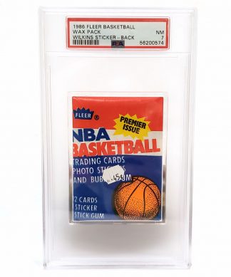 1986 Fleer Basketball Wax Pack