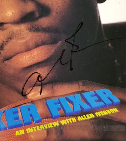 Allen Iverson Signed SI Cover B16040