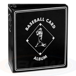 Baseball Album Binder Black