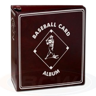 Baseball Album Binder Brown