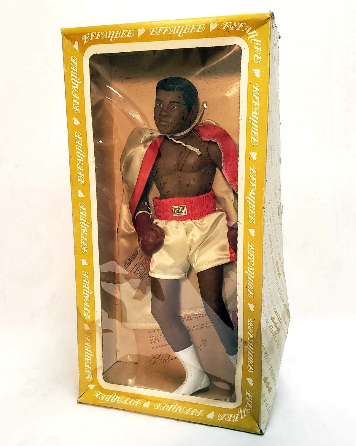 Mego Muhammad Ali and a Barbie thermos