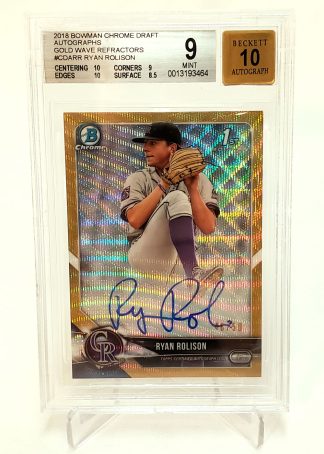 Ryan Rolison 2018 Bowman