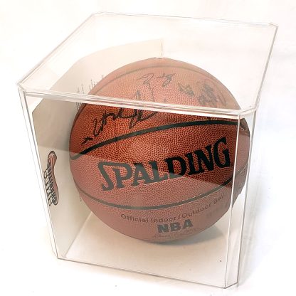 76ers Team Signed Ball 1069