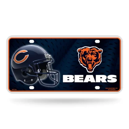 Chicago Bears License Plate