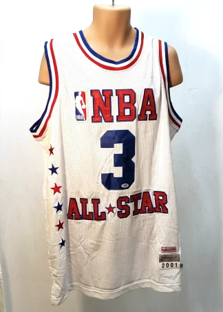 Allen Iverson Signed All Star Jersey