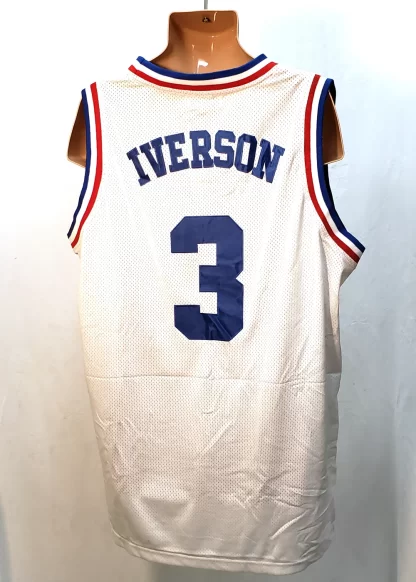 Allen Iverson Signed All Star Jersey