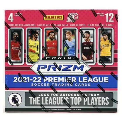 2021-22 Panini Prizm Premier League EPL Soccer H2 Box