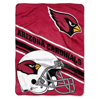 Arizona Cardinals Blanket 60x80 Slant Design