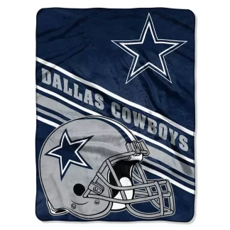 Dallas Cowboys Blanket 60x80 Slant Design