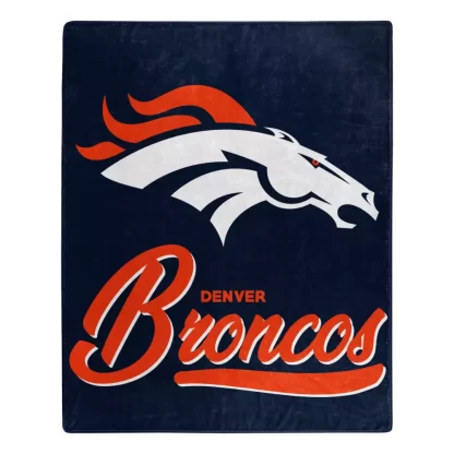 Denver Broncos Blanket 60x80 Signature Design