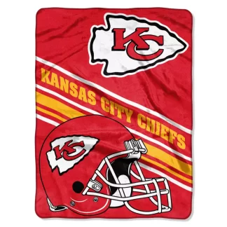 Kansas City Chiefs Blanket 60x80 Slant Design