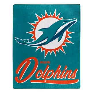 Miami Dolphins Blanket 60x80 Signature Design