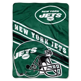 NY Jets Blanket 60x80 Slant Design