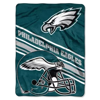 Philadelphia Eagles Blanket 60x80 Slant Design