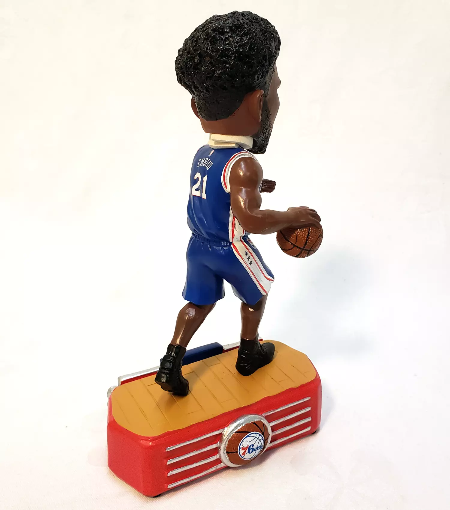 Philadelphia 76ers Joel Embiid Baby Replica Road Blue Basketball