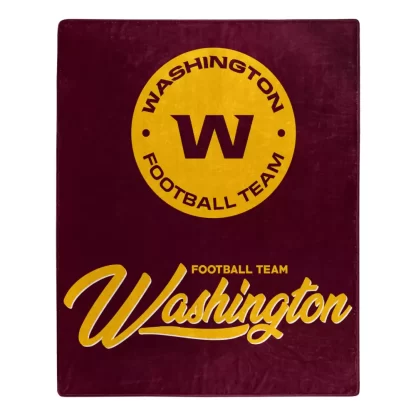 Washington Commanders Blanket 60x80 Signature Design