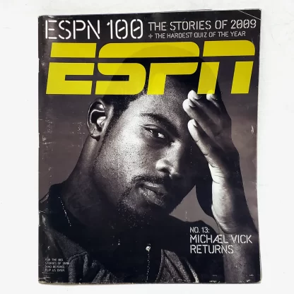 Kevin Durant signed ESPN Magazine P75474 b