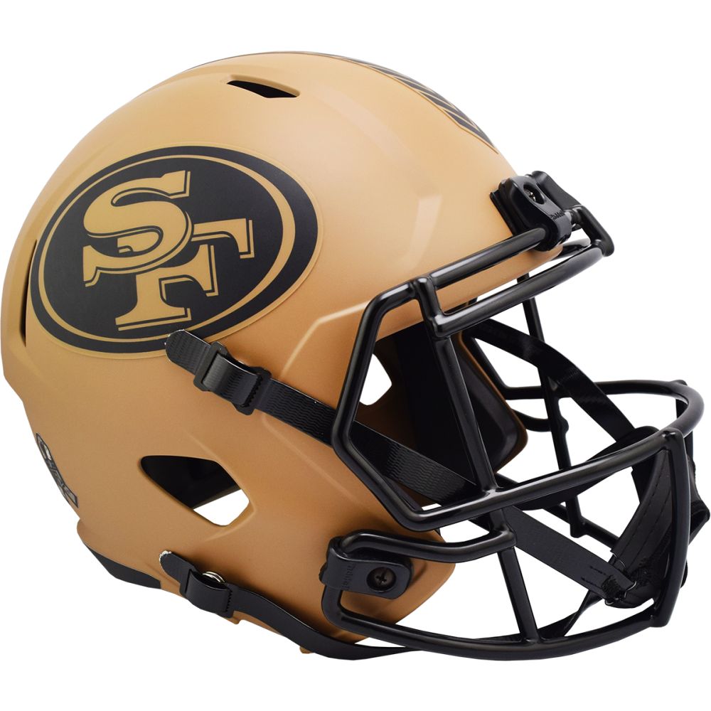 San Francisco 49ers Mini Helmet 2023 Salute to Service - SWIT Sports