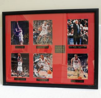 Philadelphia 76ers 2002-2003 Multi Signed Framed Display