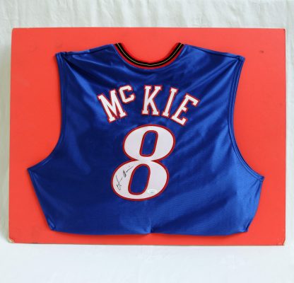 Aaron McKie Signed Basketball Jersey