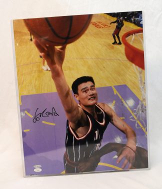 Yao Ming Signed Large Photograph