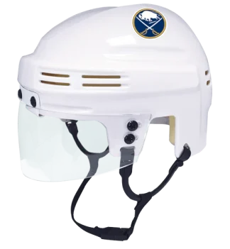 Buffalo Sabres White Mini Hockey Helmet