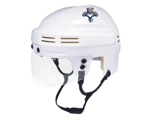 Florida Panthers White Mini Hockey Helmet