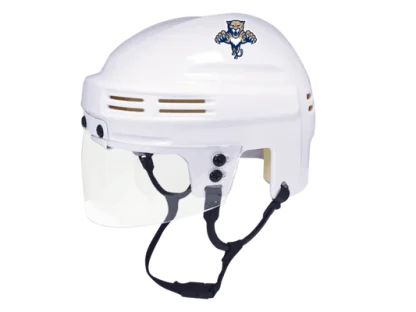 Florida Panthers White Mini Hockey Helmet