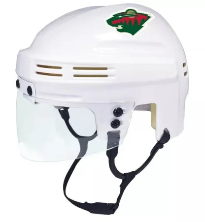 Minnesota Wild White Mini Hockey Helmet