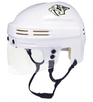 Nashville Predators White Mini Hockey Helmet