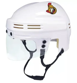 Ottawa Senators White Mini Hockey Helmet