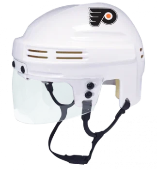 Philadelphia Flyers White Mini Hockey Helmet
