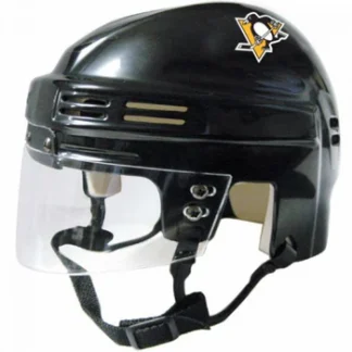 Pittsburgh Penguins Black Mini Hockey Helmet