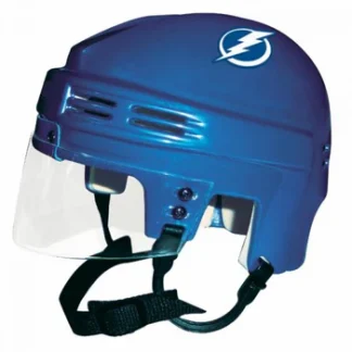 Tampa Bay Lightning Royal Mini Hockey Helmet