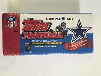2005 Topps Football Factory Complete Set Dallas Cowboys
