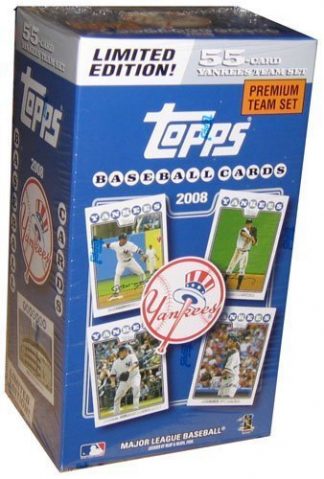 2008 Topps Baseball Team Gift Box Set New York Yankees