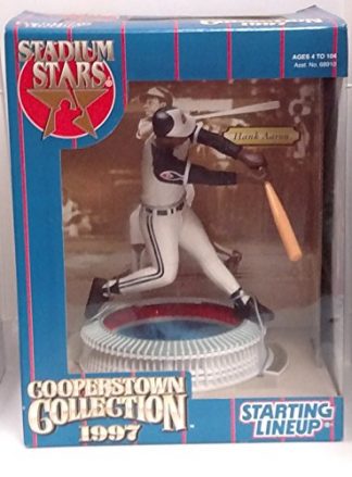 Atlanta Braves Hank Aaron 1997 Cooperstown Collection Starting Lineup Figurine